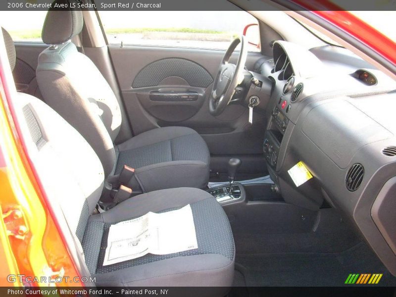 Sport Red / Charcoal 2006 Chevrolet Aveo LS Sedan