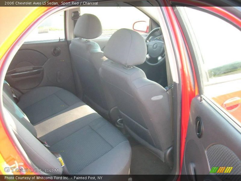 Sport Red / Charcoal 2006 Chevrolet Aveo LS Sedan