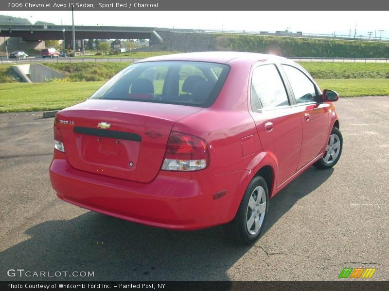 Sport Red / Charcoal 2006 Chevrolet Aveo LS Sedan