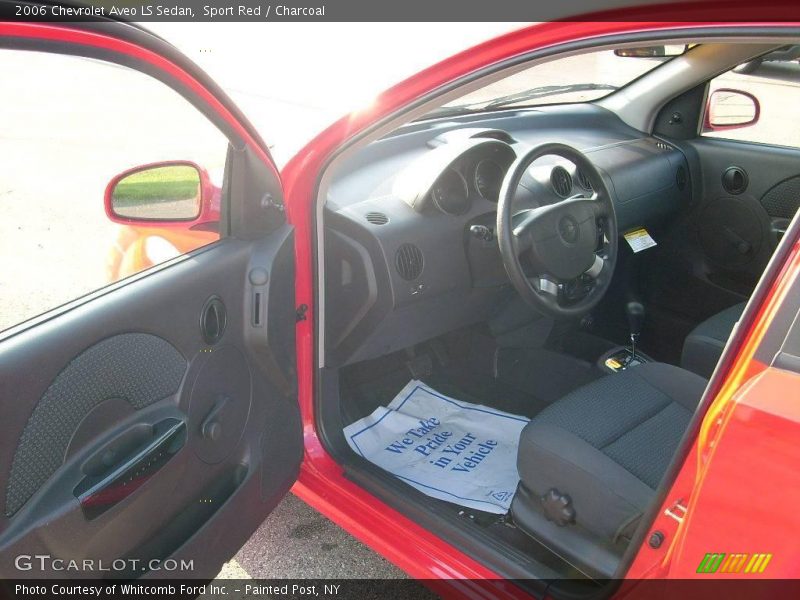 Sport Red / Charcoal 2006 Chevrolet Aveo LS Sedan