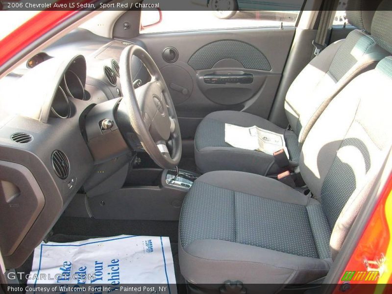 Sport Red / Charcoal 2006 Chevrolet Aveo LS Sedan