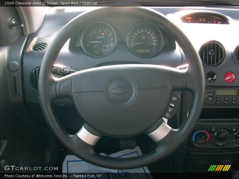 Sport Red / Charcoal 2006 Chevrolet Aveo LS Sedan
