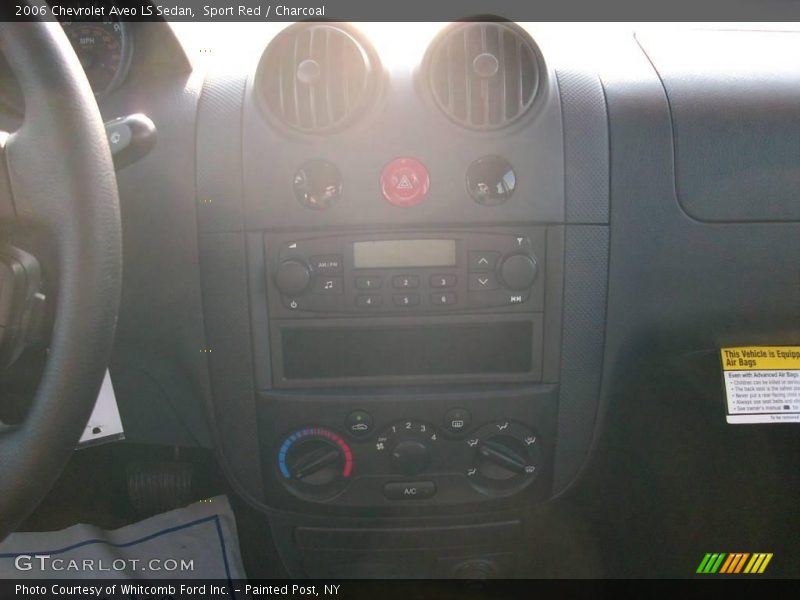 Sport Red / Charcoal 2006 Chevrolet Aveo LS Sedan