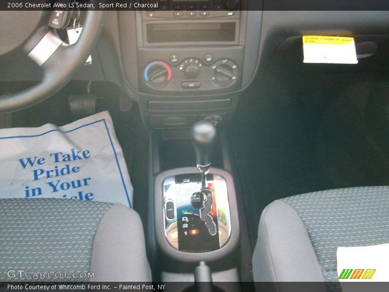 Sport Red / Charcoal 2006 Chevrolet Aveo LS Sedan