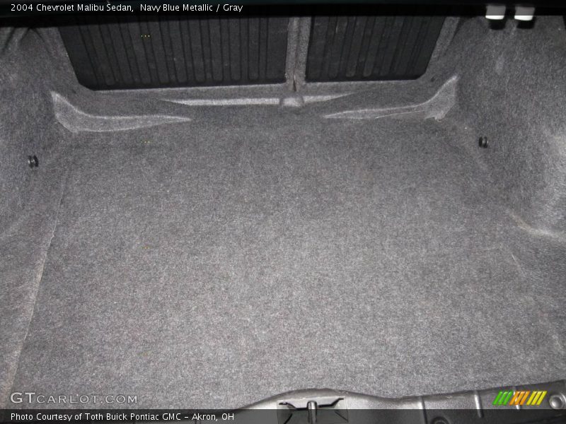 Navy Blue Metallic / Gray 2004 Chevrolet Malibu Sedan