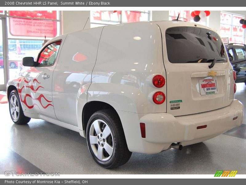 Summit White / Ebony Black 2008 Chevrolet HHR LS Panel