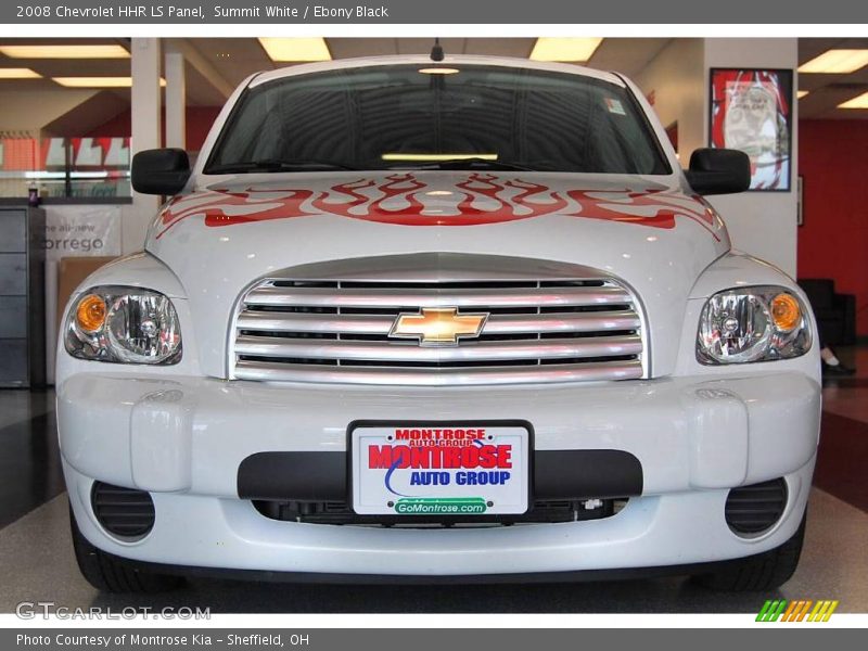 Summit White / Ebony Black 2008 Chevrolet HHR LS Panel