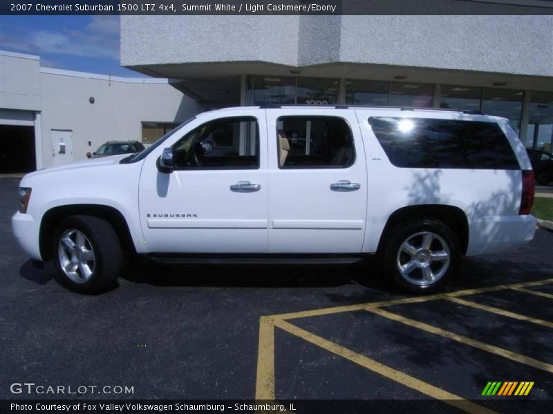 Summit White / Light Cashmere/Ebony 2007 Chevrolet Suburban 1500 LTZ 4x4