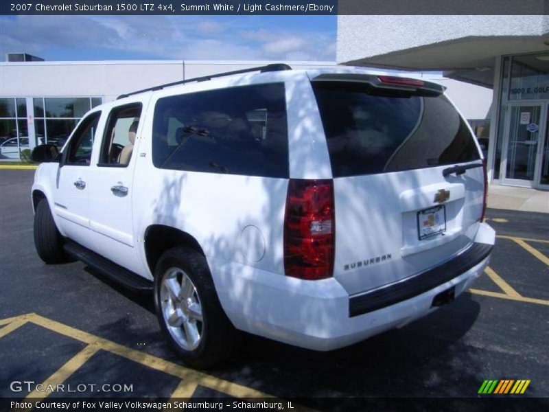 Summit White / Light Cashmere/Ebony 2007 Chevrolet Suburban 1500 LTZ 4x4