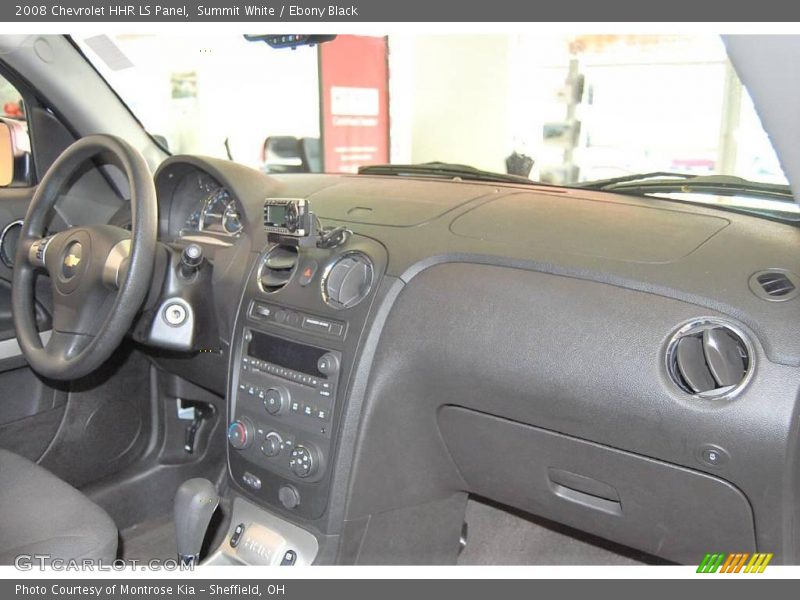 Summit White / Ebony Black 2008 Chevrolet HHR LS Panel