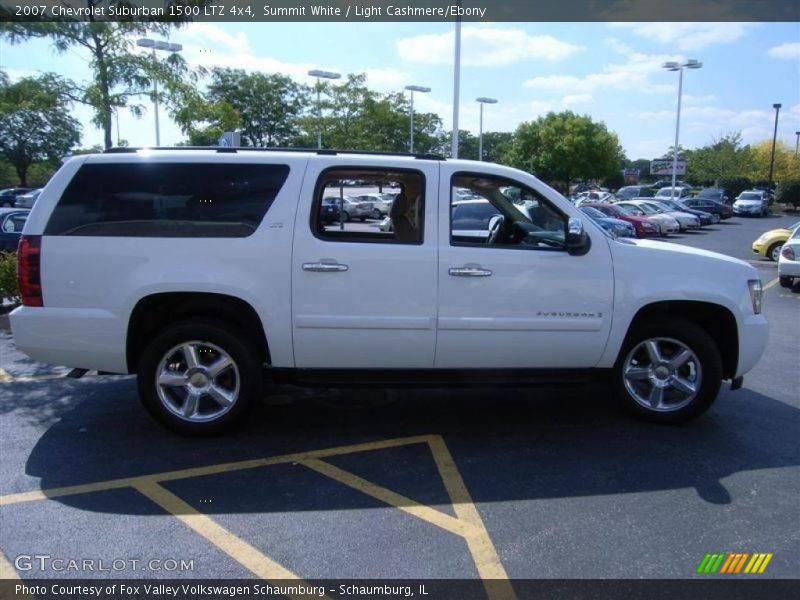 Summit White / Light Cashmere/Ebony 2007 Chevrolet Suburban 1500 LTZ 4x4