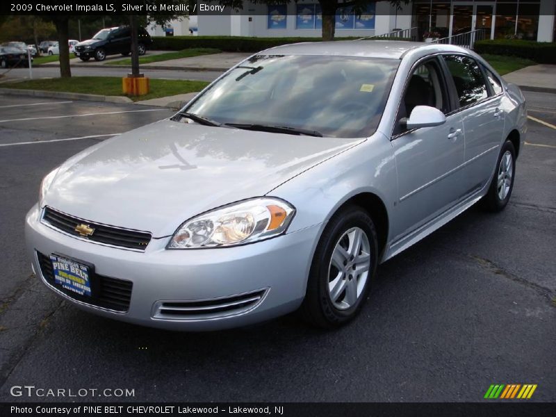 Silver Ice Metallic / Ebony 2009 Chevrolet Impala LS