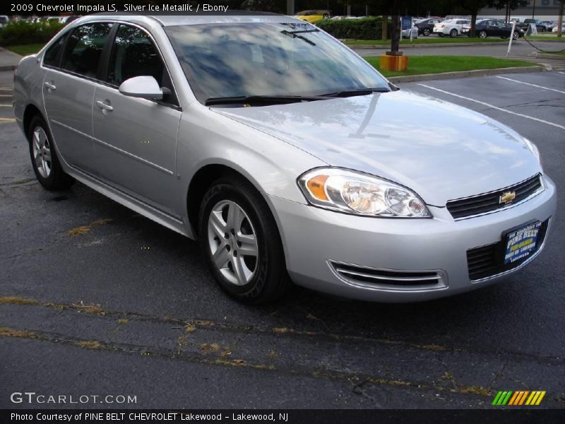 Silver Ice Metallic / Ebony 2009 Chevrolet Impala LS