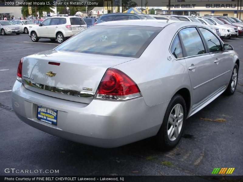 Silver Ice Metallic / Ebony 2009 Chevrolet Impala LS