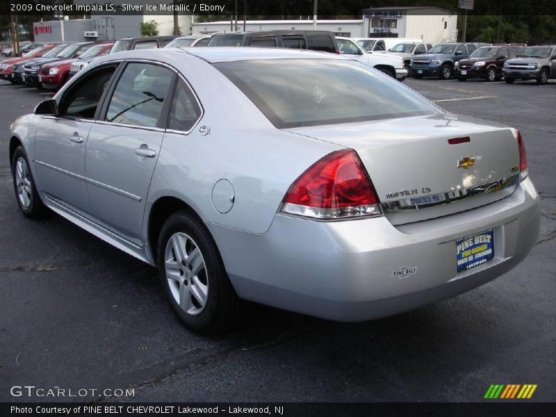 Silver Ice Metallic / Ebony 2009 Chevrolet Impala LS