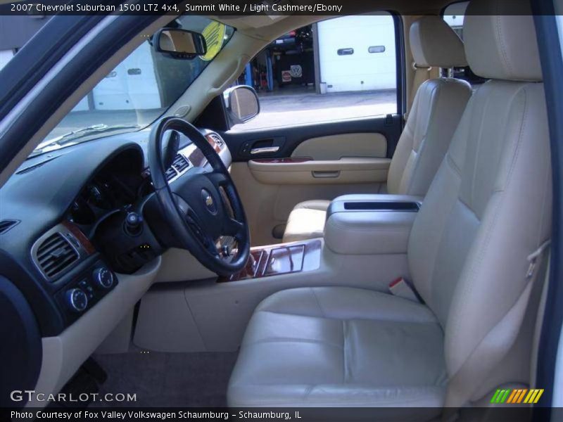 Summit White / Light Cashmere/Ebony 2007 Chevrolet Suburban 1500 LTZ 4x4