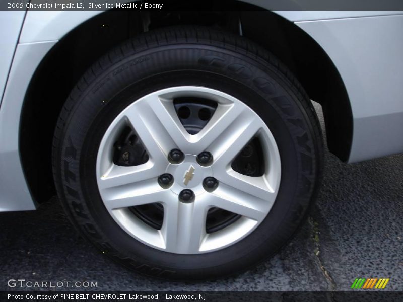 Silver Ice Metallic / Ebony 2009 Chevrolet Impala LS