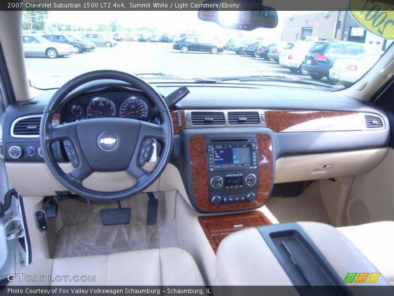 Summit White / Light Cashmere/Ebony 2007 Chevrolet Suburban 1500 LTZ 4x4