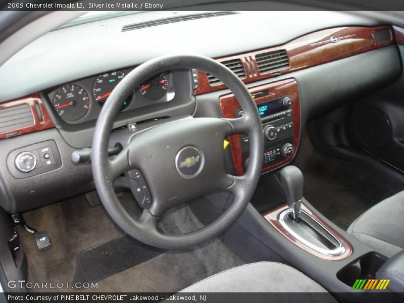 Silver Ice Metallic / Ebony 2009 Chevrolet Impala LS