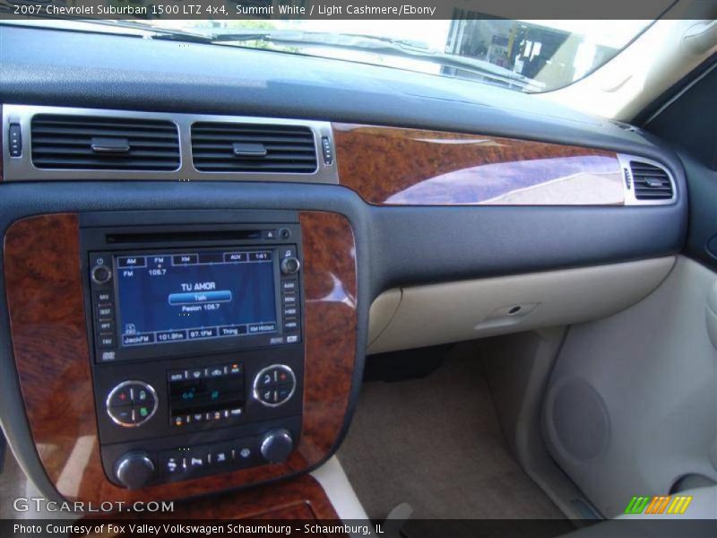 Summit White / Light Cashmere/Ebony 2007 Chevrolet Suburban 1500 LTZ 4x4
