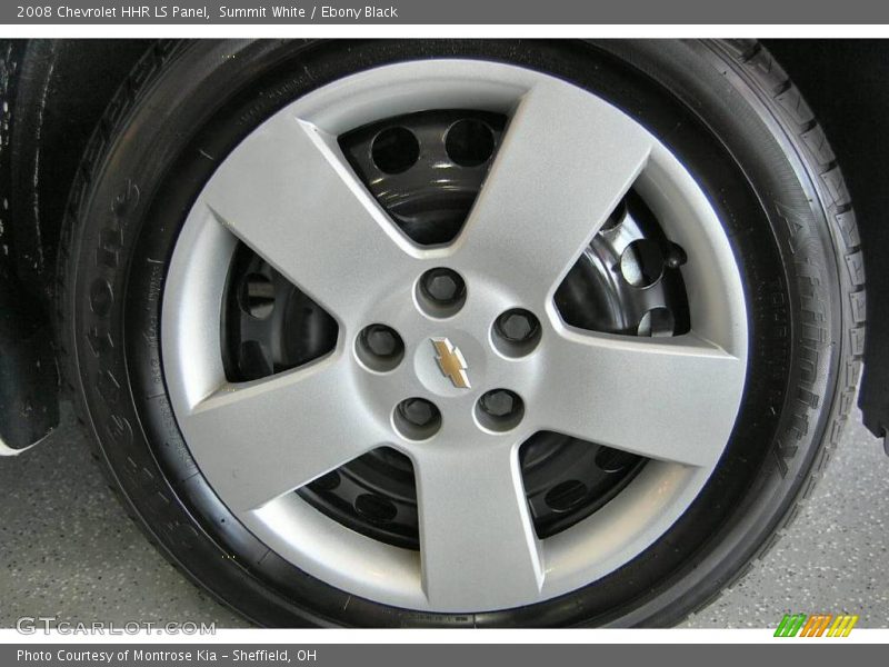 Summit White / Ebony Black 2008 Chevrolet HHR LS Panel