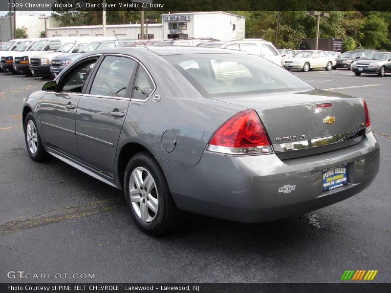 Dark Silver Metallic / Ebony 2009 Chevrolet Impala LS