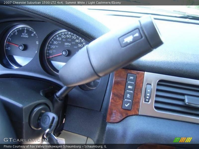 Summit White / Light Cashmere/Ebony 2007 Chevrolet Suburban 1500 LTZ 4x4