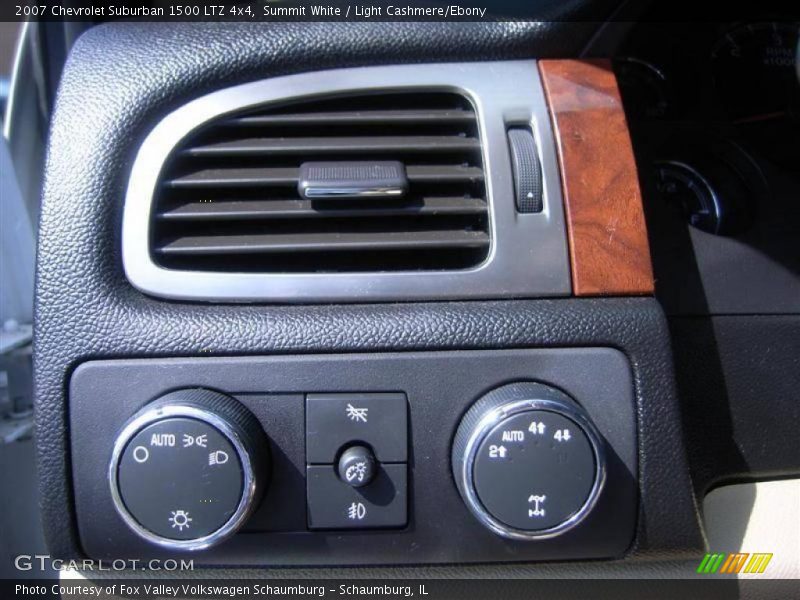 Summit White / Light Cashmere/Ebony 2007 Chevrolet Suburban 1500 LTZ 4x4