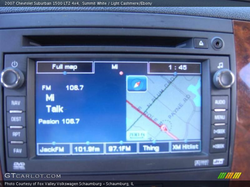 Summit White / Light Cashmere/Ebony 2007 Chevrolet Suburban 1500 LTZ 4x4