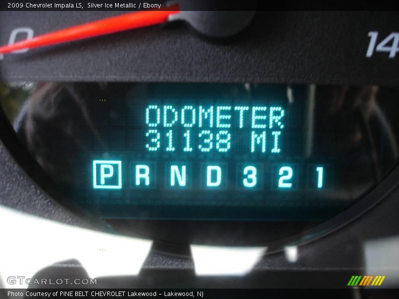 Silver Ice Metallic / Ebony 2009 Chevrolet Impala LS