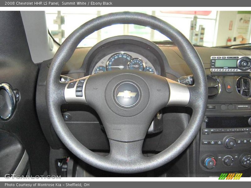 Summit White / Ebony Black 2008 Chevrolet HHR LS Panel