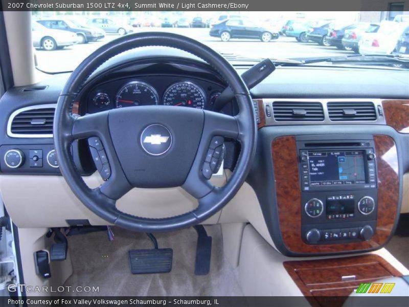 Summit White / Light Cashmere/Ebony 2007 Chevrolet Suburban 1500 LTZ 4x4