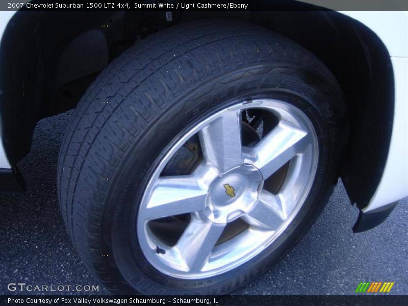 Summit White / Light Cashmere/Ebony 2007 Chevrolet Suburban 1500 LTZ 4x4