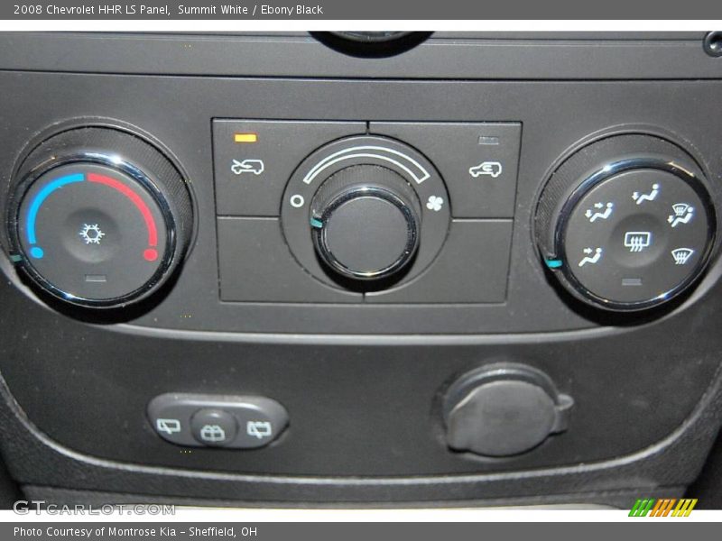 Summit White / Ebony Black 2008 Chevrolet HHR LS Panel