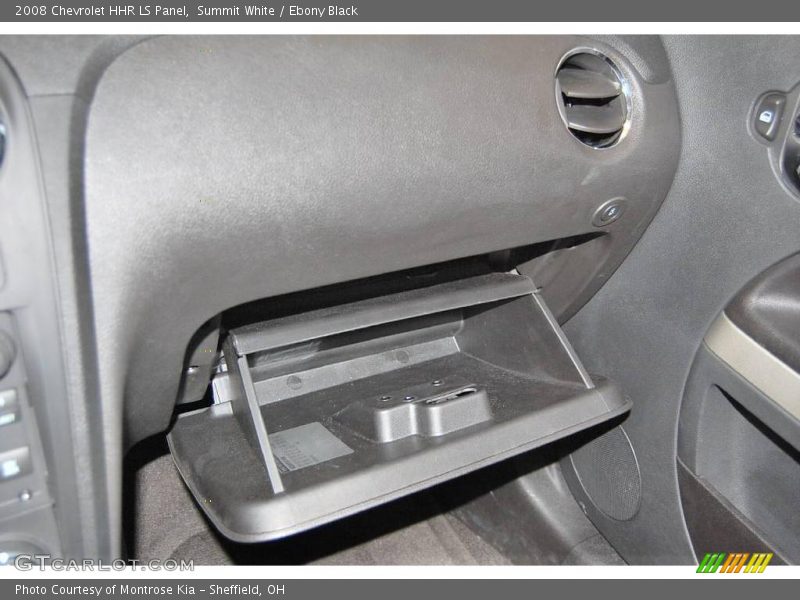 Summit White / Ebony Black 2008 Chevrolet HHR LS Panel