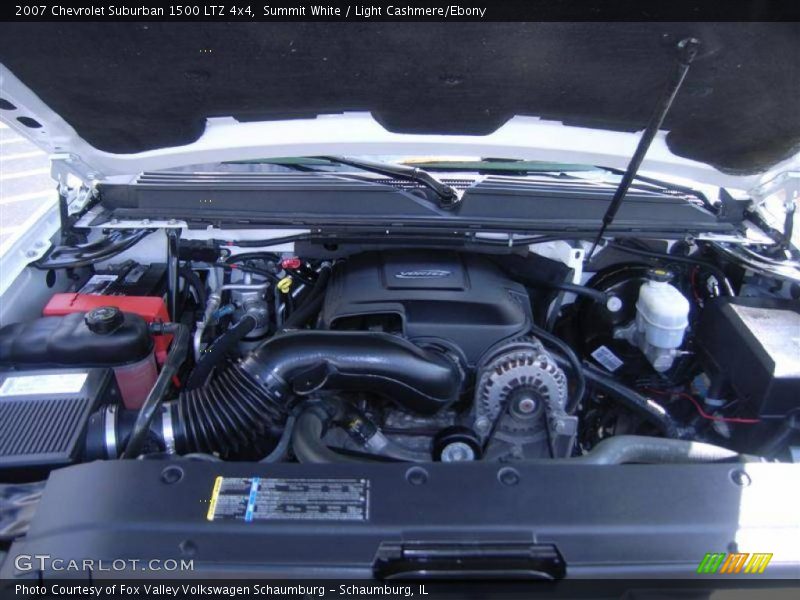 Summit White / Light Cashmere/Ebony 2007 Chevrolet Suburban 1500 LTZ 4x4