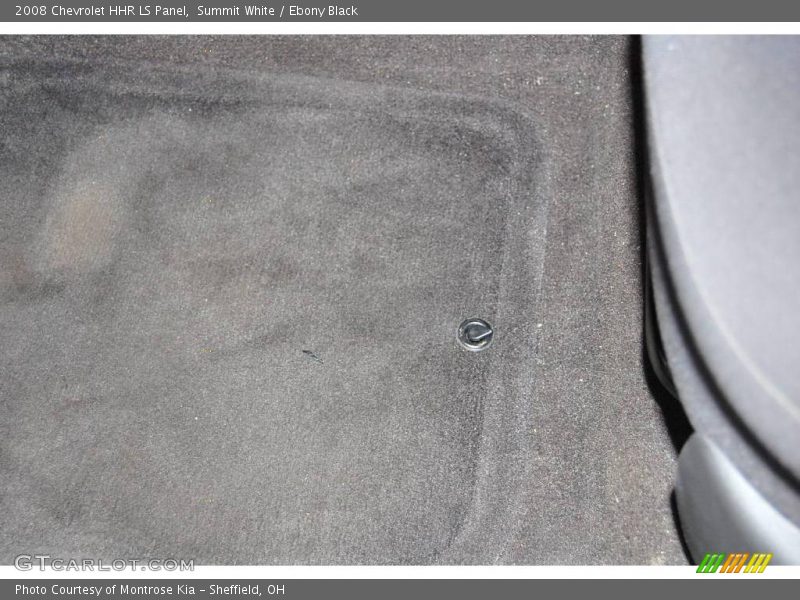 Summit White / Ebony Black 2008 Chevrolet HHR LS Panel