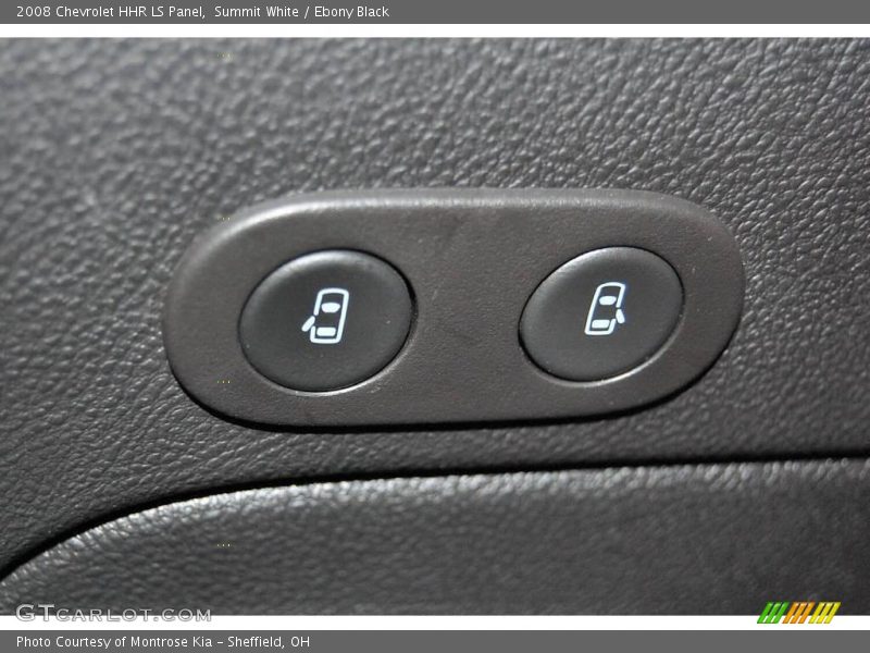 Summit White / Ebony Black 2008 Chevrolet HHR LS Panel