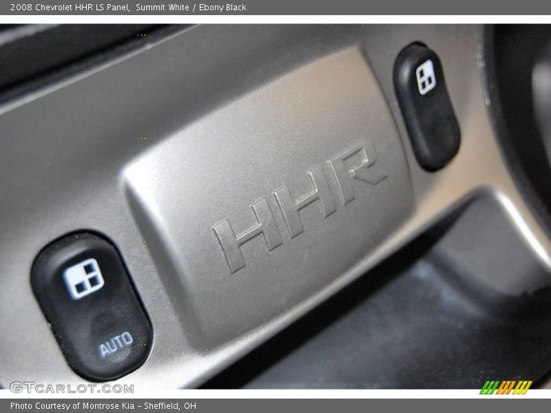 Summit White / Ebony Black 2008 Chevrolet HHR LS Panel