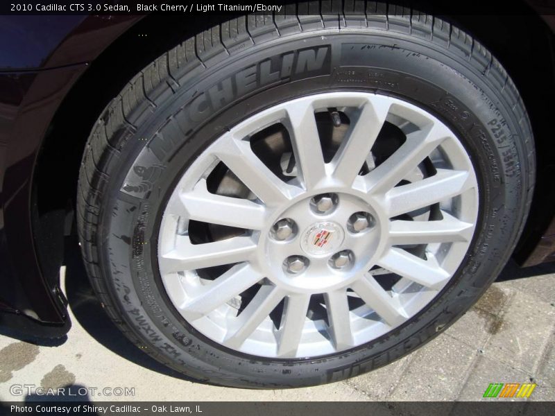Black Cherry / Light Titanium/Ebony 2010 Cadillac CTS 3.0 Sedan