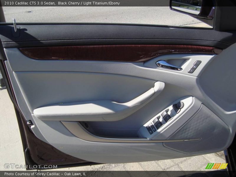 Black Cherry / Light Titanium/Ebony 2010 Cadillac CTS 3.0 Sedan