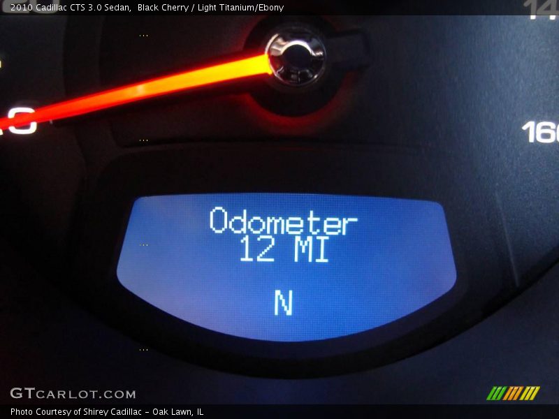 Black Cherry / Light Titanium/Ebony 2010 Cadillac CTS 3.0 Sedan