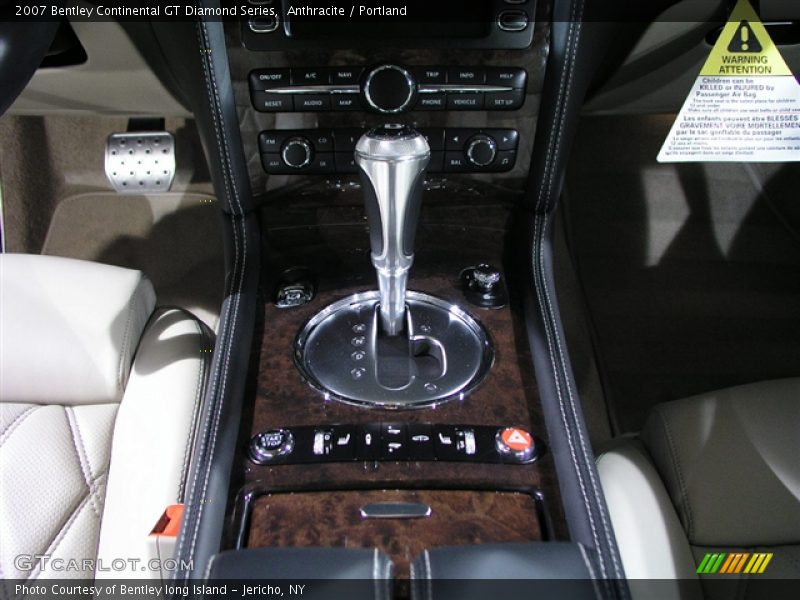 Anthracite / Portland 2007 Bentley Continental GT Diamond Series