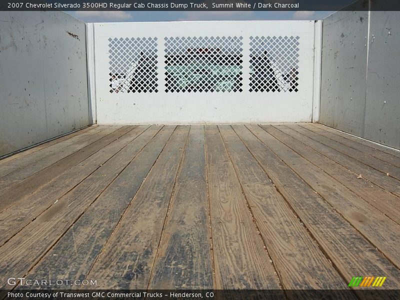Summit White / Dark Charcoal 2007 Chevrolet Silverado 3500HD Regular Cab Chassis Dump Truck
