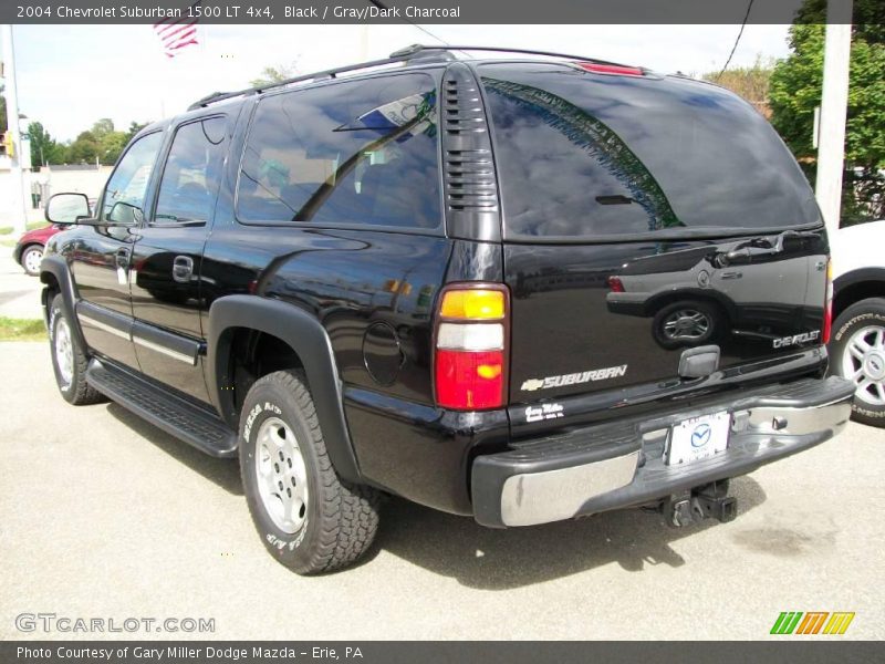Black / Gray/Dark Charcoal 2004 Chevrolet Suburban 1500 LT 4x4