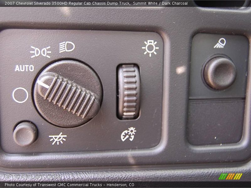 Summit White / Dark Charcoal 2007 Chevrolet Silverado 3500HD Regular Cab Chassis Dump Truck