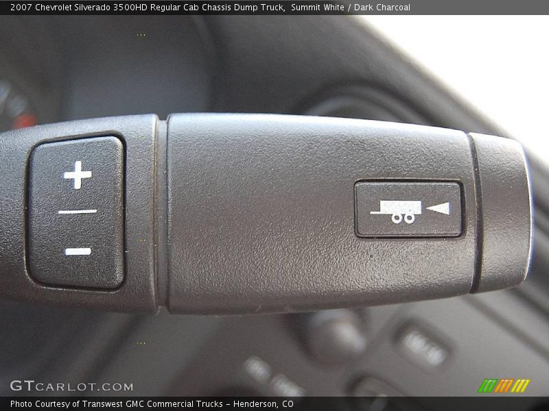 Summit White / Dark Charcoal 2007 Chevrolet Silverado 3500HD Regular Cab Chassis Dump Truck