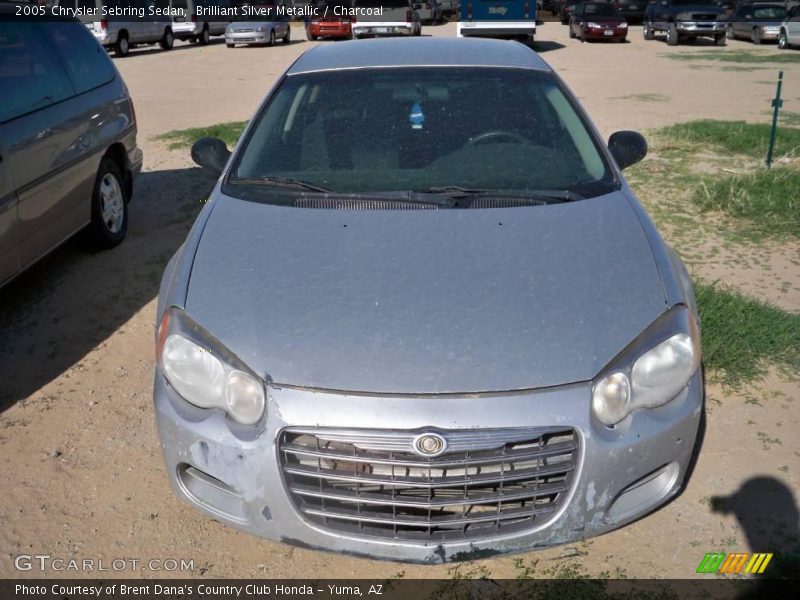 Brilliant Silver Metallic / Charcoal 2005 Chrysler Sebring Sedan