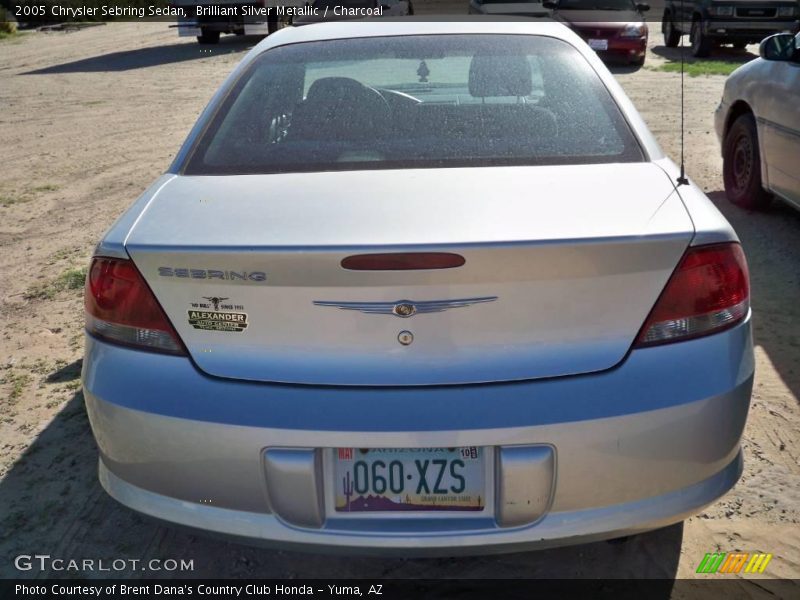 Brilliant Silver Metallic / Charcoal 2005 Chrysler Sebring Sedan