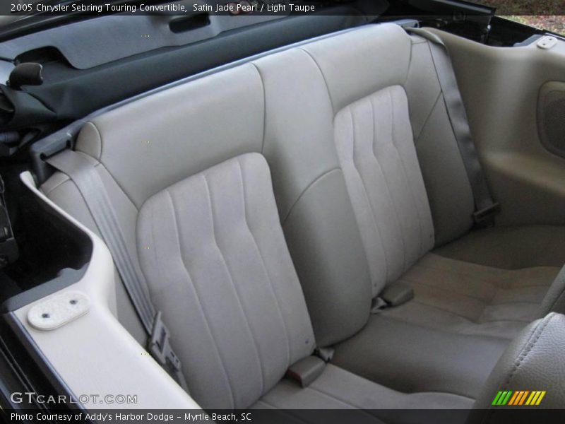 Satin Jade Pearl / Light Taupe 2005 Chrysler Sebring Touring Convertible